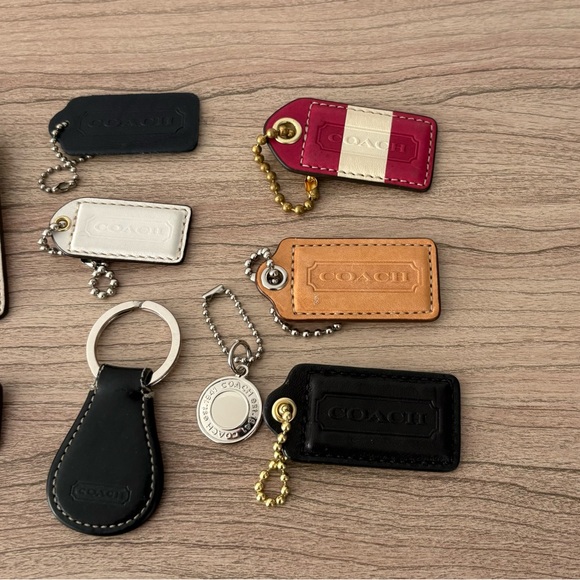Coach Multicolor Leather Keychain Collection - Picture 4 of 13